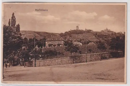 902714 Ak Hoflößnitz Weingut 1927
