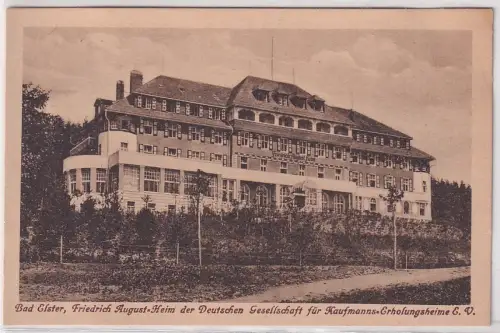 12731 Ak Bad Elster Friedrich-August-Heim um 1920