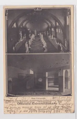 52427 AK Offizielle Universitätskarte - Neue Universität Jena 1908