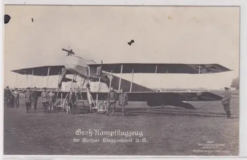 17220 W.Sanke Ak Groß Kampfflugzeug der Gothaer Waggonfabrik A.G. 1917