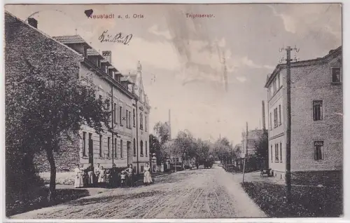 13947 Ak Neustadt an der Orla Triptiserstrasse 1909