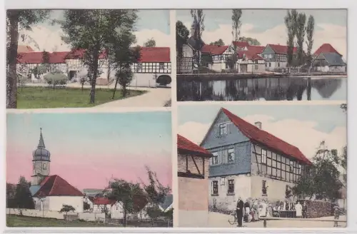 42280 Mehrbild Ak Gruß aus Rosendorf bei Neustadt an der Orla 1917