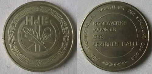 DDR Medaille Handwerkskammer des Bezirkes Halle (149002)