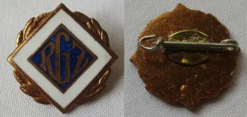 DDR Abzeichen Ehrennadel der Fachrichtung Rassegeflügelzucht RGZ Bronze (149928)