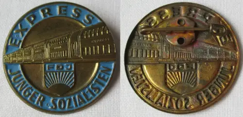 DDR FDJ Abzeichen Express junger Sozialisten (149429)