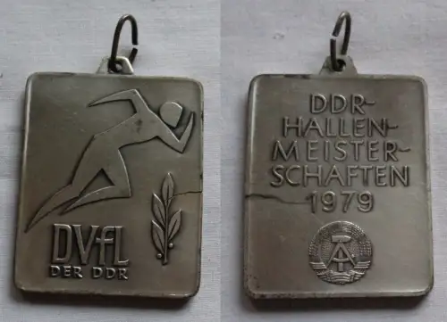 DDR Plakette DVfL DDR Hallenmeisterschaften 1979  (143723)