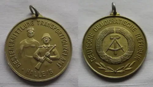 DDR Medaille Bestenermittlung Transportpolizei Amt Halle Saale (143798)