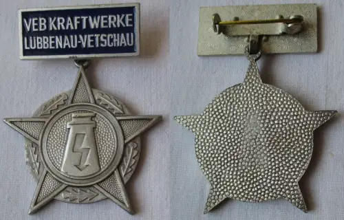 DDR Abzeichen VEB Kraftwerke Lübbenau-Vetschau (129560)