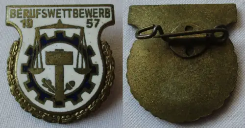 DDR Medaille 9.Berufswettbewerb FDJ 1957 für gute Leistungen (150564)