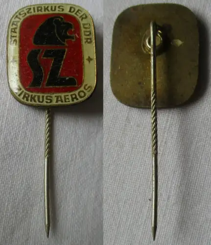 DDR Anstecknadel Staatszirkus der DDR Zirkus Aeros (115668)