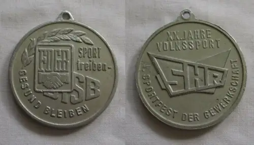 DDR Medaille XX: Jahre Volkssport - V. Sportfest der Gewerkschaft (133501)