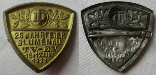 altes Abzeichen 25 Jahrfeier Turnverein-EV. Blumenau 1928 (122682)