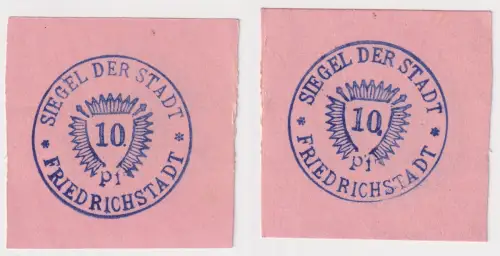 10 Pfennig Banknote Notgeld Stadt Friedrichstadt o.D. (1919) (153924)