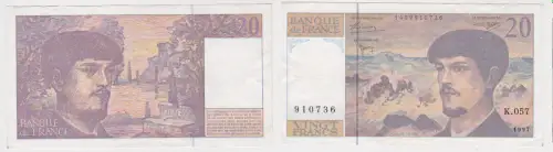 20 Franc Banknote Frankreich 1997 (129495)