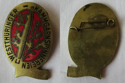 DDR Abzeichen Qualitätsarbeit VEB Westthüringer Kammgarnspinnereien (138823)
