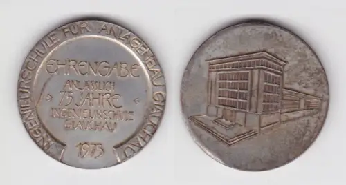 DDR Medaille Ehrengabe der Ingenieurschule Glauchau 1973 (141113)