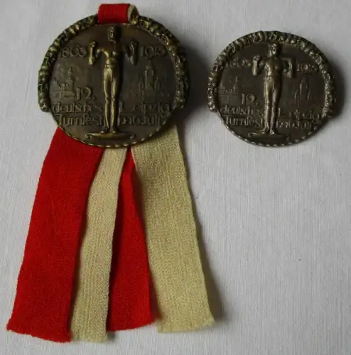Abzeichen 12. Deutsches Turnfest Leipzig 1863 - 1913 (114103)
