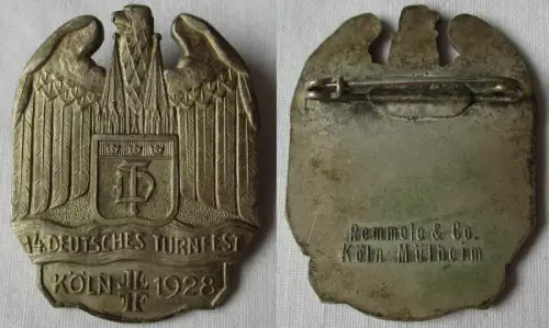 Abzeichen 14. Deutsches Turnfest Köln 1928 Deutsche Turnerschaft (134553)