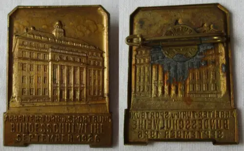 Abzeichen ATSB Leipzig Bundesschulweihe September 1926 (134443)