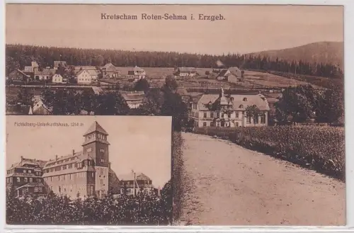 30682 AK Kretscham Roten-Sehma im Erzgebirge - Unterkunftshaus 1926
