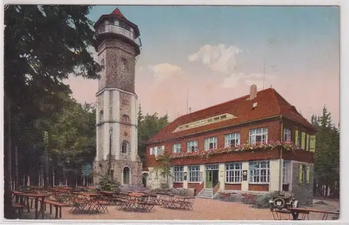 00253 AK Unterkunftshaus Scheibenberg - Bergwirt Otto Estler, Herberge 1933