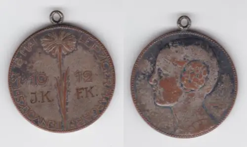 seltene Medaille Leipziger Margaretenvolksfest Mai 1912 (132403)