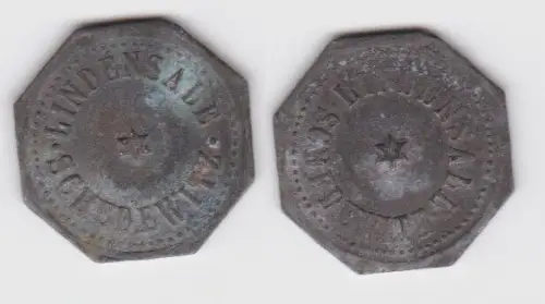 Zink Wertmarke Lindensäle Schedewitz bei Zwickau ohne Jahr (141049)