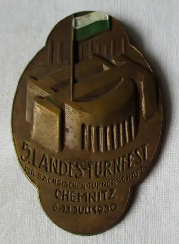 seltenes Sport Abzeichen 5.Landes Turnfest Chemnitz 6.-13. Juli 1930 (133919)