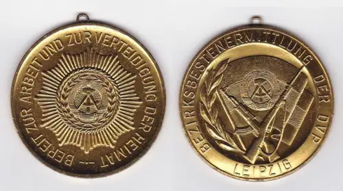 DDR Medaille Bestenermittlung der deutschen Volkspolizei Leipzig (115873)