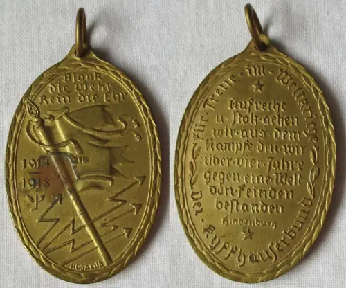 Kyffhäuser-Denkmünze für 1914/18, 1.Weltkrieg (121007)