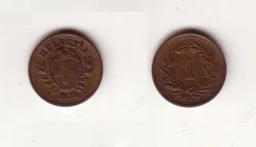 1 Rappen Kupfer Münze Schweiz 1938 B (115678)