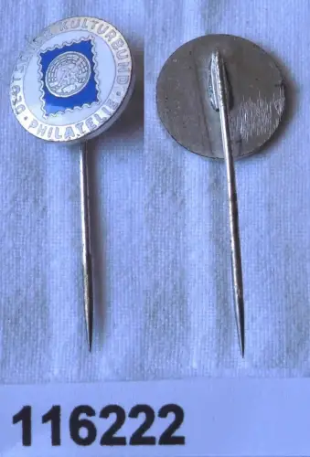 seltene DDR Ehrennadel der Philatelie in Silber (116222)