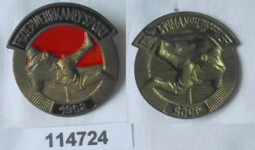DDR Abzeichen Feuerwehrkampfsport 1962 (114724)