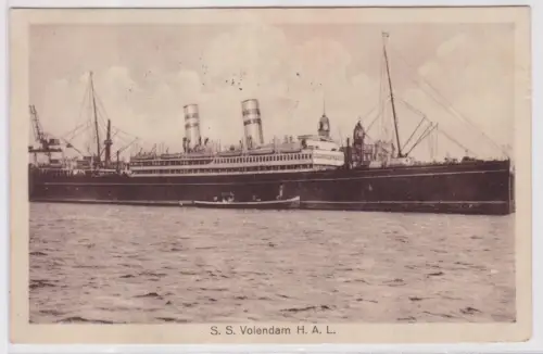 902035 Ak Dampfer S.S. Volendam H.A.L. 1926