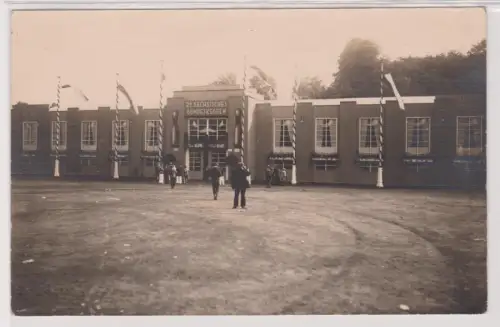 900956 Foto Ak 21.sächsisches Bundeskegeln in Meerane 1931