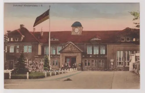 900959 Ak Bahnhof Niederwiesa in Sachsen um 1910