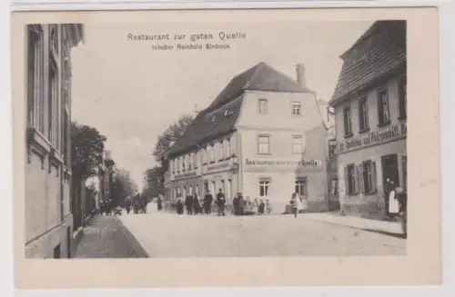 901059 Ak Mügeln Restaurant zur guten Quelle 1910