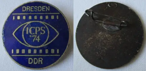 DDR Abzeichen ICPS Dresden 1974 Int. Conference of Physics Students (158220)