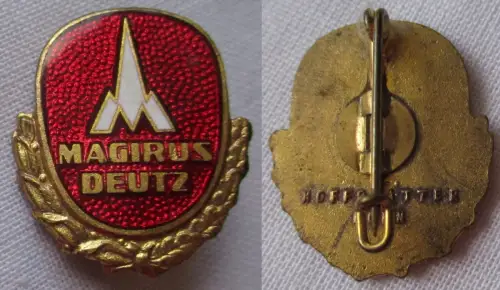 emailliertes Abzeichen Firmenabzeichen Magirus Deutz Fahrzeughersteller (117208)