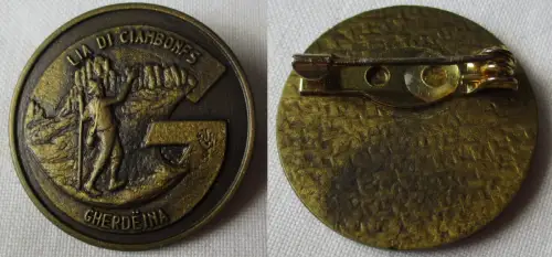 seltenes Vereinsabzeichen Lia di Ciambonfs Grödner Wandertag (122462)