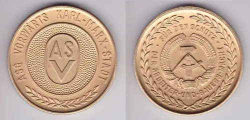 DDR Medaille ASG Vorwärts Karl Marx Stadt ASV (160969)