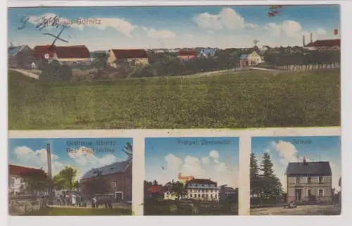 900507 Mehrbild Ak Gruß aus Görnitz Gasthaus, Freigut usw. 1914