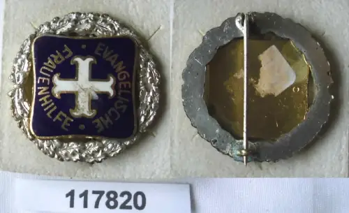 emailliertes Mitgliedsabzeichen evangelische Frauenhilfe Silber (117820)