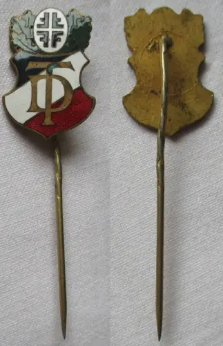 emailliertes Mitgliedsabzeichen Deutsche Turnerschaft 4. Form Hü 8720ah (125482)
