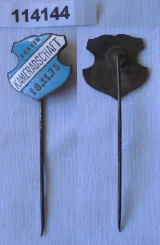 emaillierte Anstecknadel Verein Kameradschaft 18.11.75 (114144)