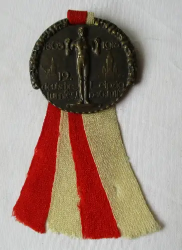 seltenes Abzeichen 12. deutsches Turnfest Leipzig 12.-16. Juli 1913 (141888)