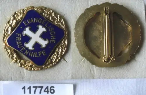 emailliertes Mitgliedsabzeichen evangelische Frauenhilfe Gold (117746)