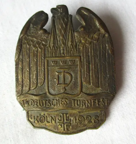Abzeichen 14. Deutsches Turnfest Köln 1928 Deutsche Turnerschaft (123453)