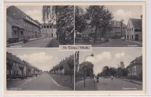 06300 AK St. Tönis /Ndrh. - Marienheim, Kirchplatz, Hospitalstraße, Kirchenfeld