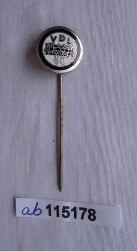 emaillierte Anstecknadel VDL Verband Deutscher Lokomotivführer um 1930 (115178)